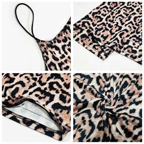 😍 LEOPARD SEXY MAXI DRESS - Picture 4 of 5